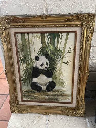 Vintage signed 24 - 18”, x