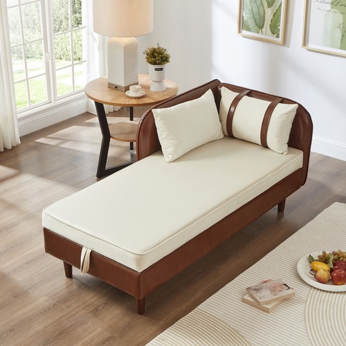 Storage chaise lounge sofa - chaise,