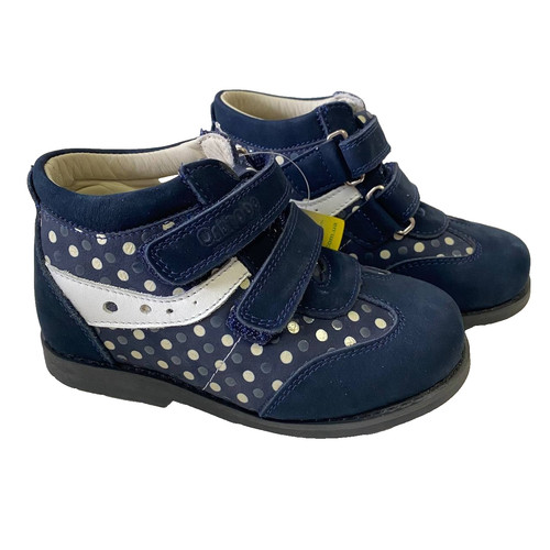 Navy blue girls boots - navy,