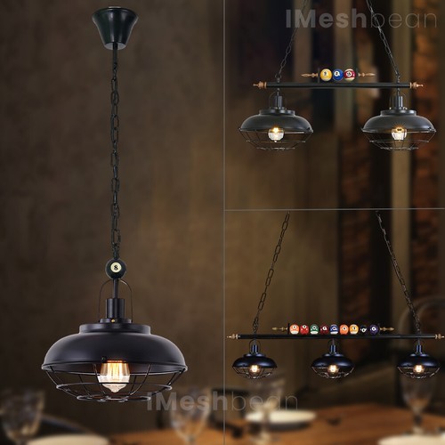 Hanging pool table lights - hanging,