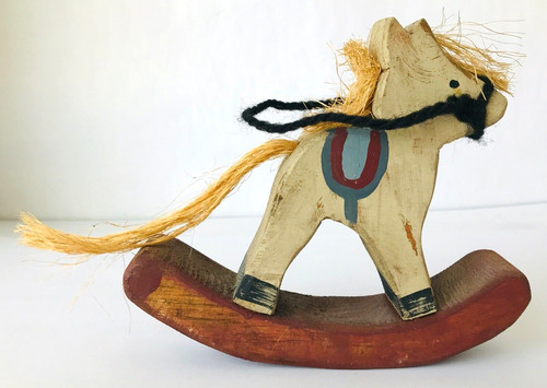 Rocking horse solid - horse,