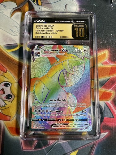 Cgc pristine salamence - salamence, vmax