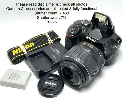 Nikon d3300 2mp dslr - 24.2mp,