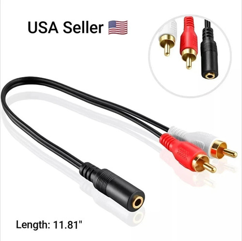 5mm female rca male - female, 2
