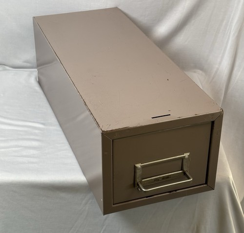 Vintage metal file - metal, cabinet