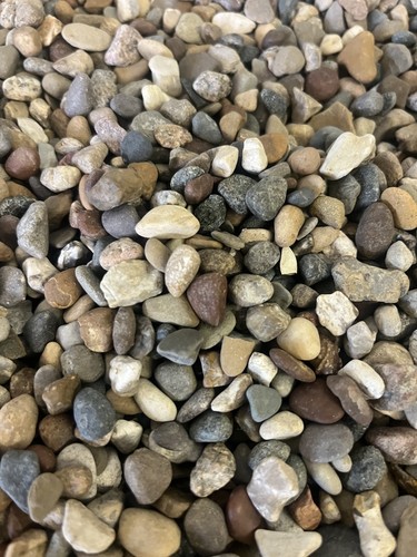 Natural river pebbles - river,
