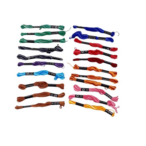 Embroidery floss cotton asst - embroidery,