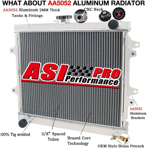 Row radiator for - row,