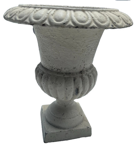 Vintage cast iron - garden, urn
