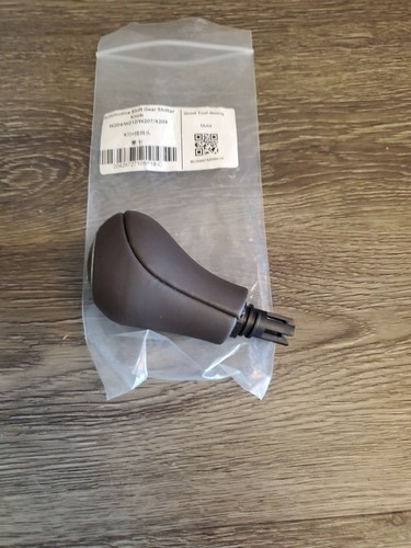 Gear shifter knob leather - gear,
