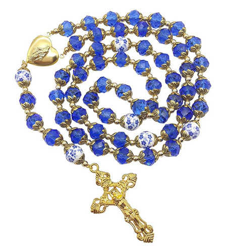 Gold catholic blue - gold,