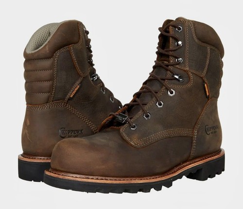Chippewa work boots - 8",