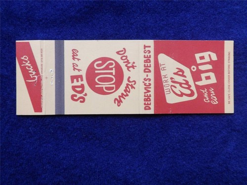 Big restaurant help - ed's,