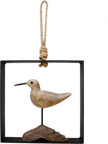 Wooden seabird wall decor - wooden,