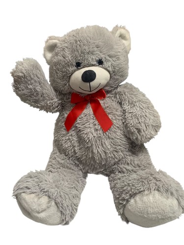 2ft large grey teddy - large, bear