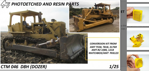 Cat dozer photoetch bundle - d8,