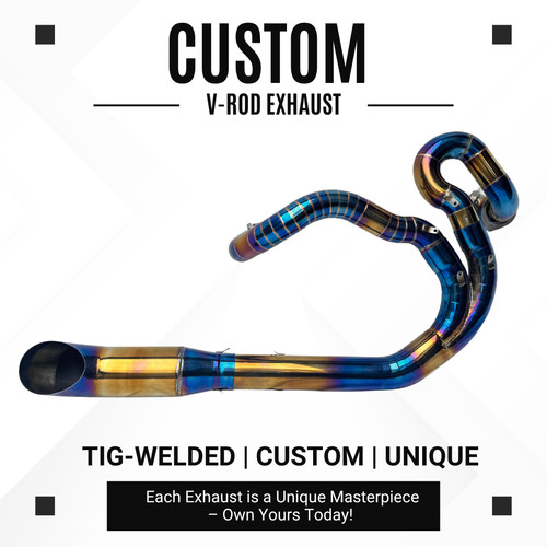 Into blue gold exhaust - 2-into-1,