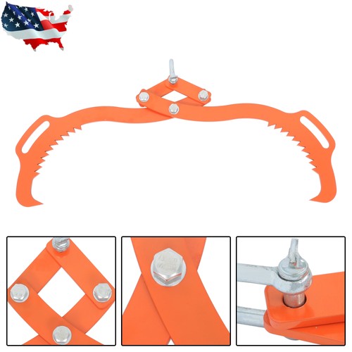 Steel log lifting tongs - steel,
