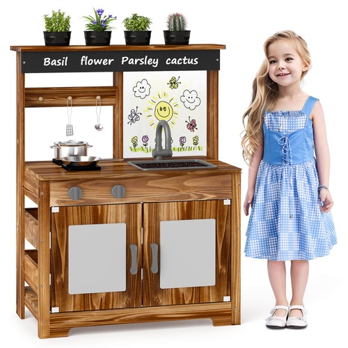 Kids mud kitchen set - set, w/