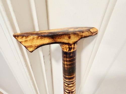 Old vtg walking cane stick - vtg,