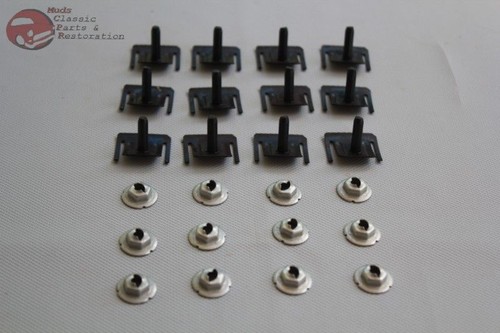 Mounting clips chevy impala - clips, 63