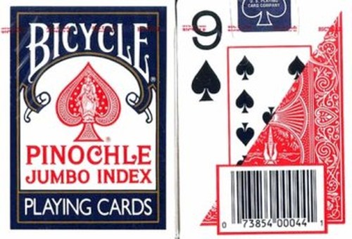 Magnifying aids print - print, pinochle