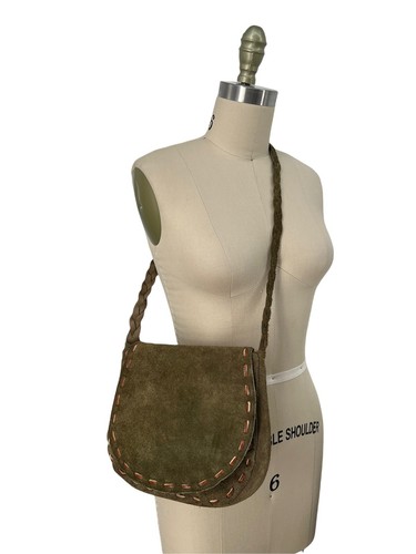 Vtg handmade laced braided - handmade,