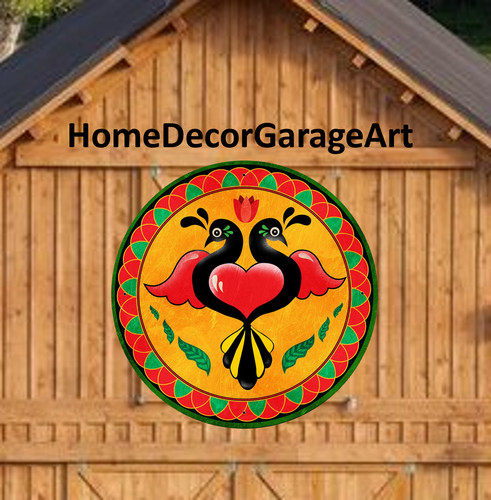 Barn hex metal - hex, sign,
