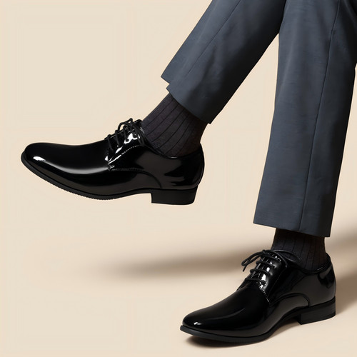 Men patent leather tuxedo - patent,