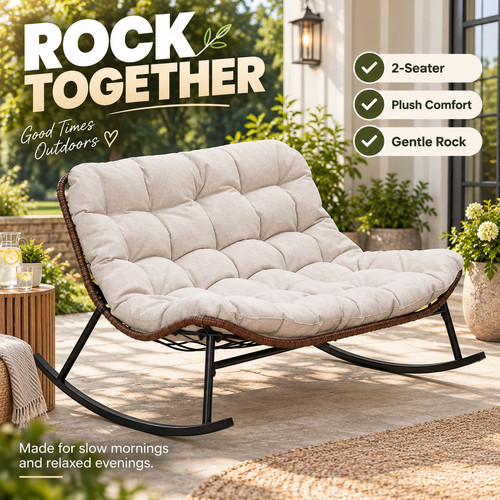 Oversized seats rocking - oversized, 2