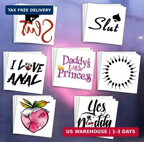 Pcs sexy temporary tattoos - pcs,