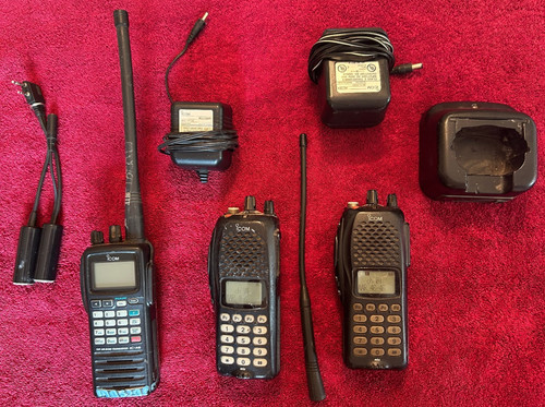 Icom aviation flight ops radio - flight,