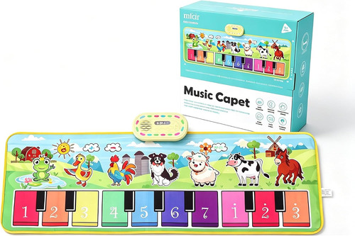 Farm animals piano mat for - farm,