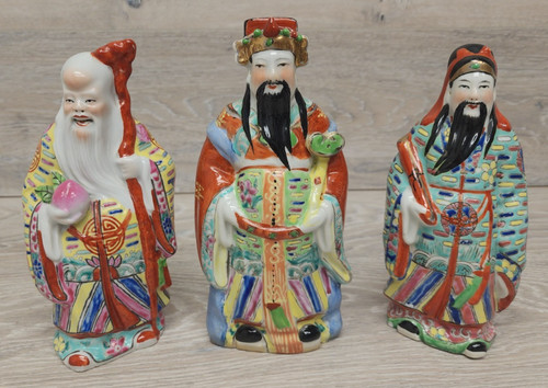 Porcelain chinese shou - chinese, fu