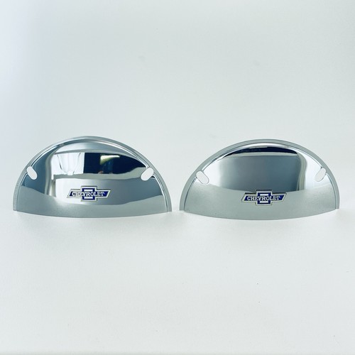 Chrome headlight eyelids - 7”,