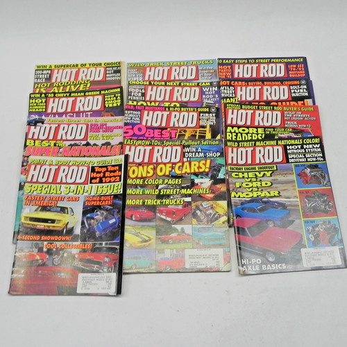 1992 hot rod magazine - 1992,