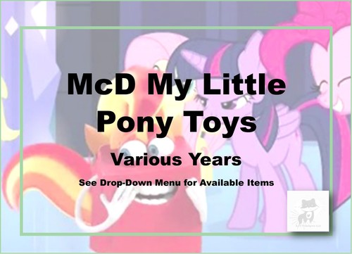 Mcdonald little pony - mcdonald's,