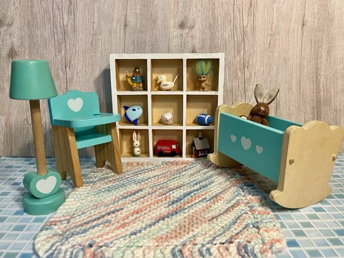 Barbie size baby furniture set - furniture,