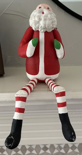 Tall santa painted cloth - tall,