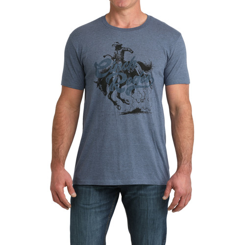 Cinch men blue - rodeo, logo