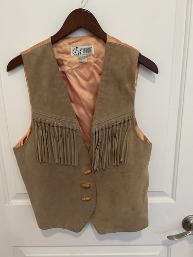 Dakota suede leather vest - b.b.dakota,