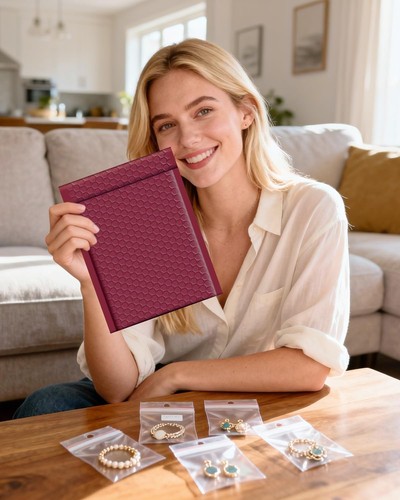 Poly bubble mailers - bubble,