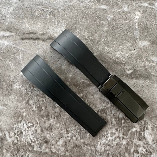 20mm black oysterflex silicone - 20mm,