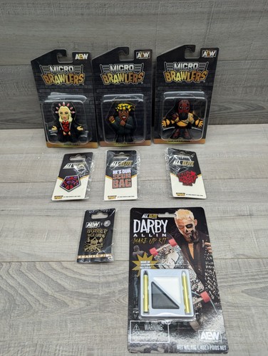 Aew lot items 3 - lot, micro