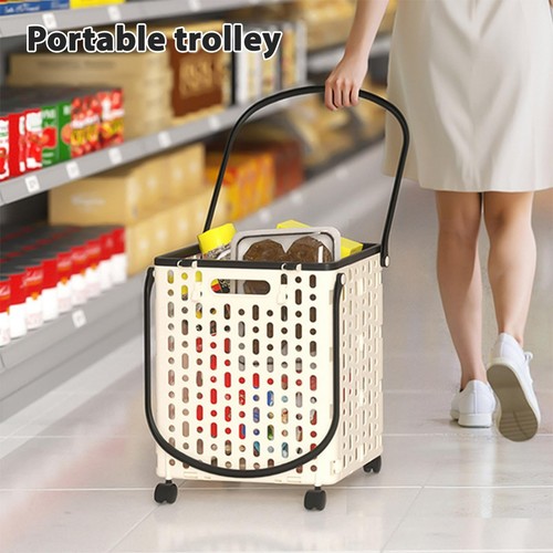 Folding utility cart with - cart,