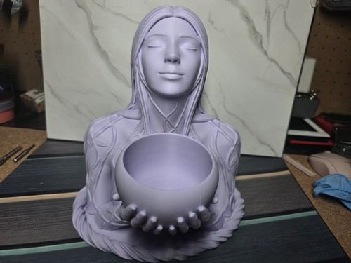 The garden goddess plantern - goddess, |