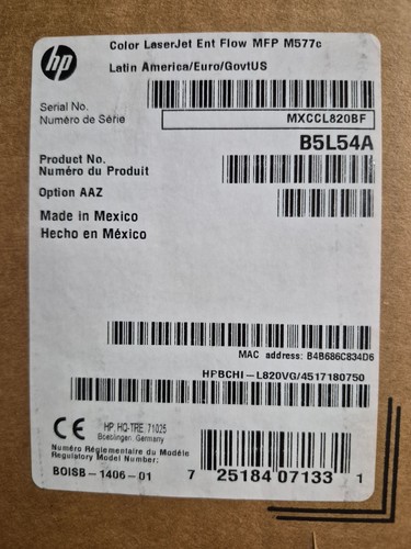 Brand new unused color - hp, lj