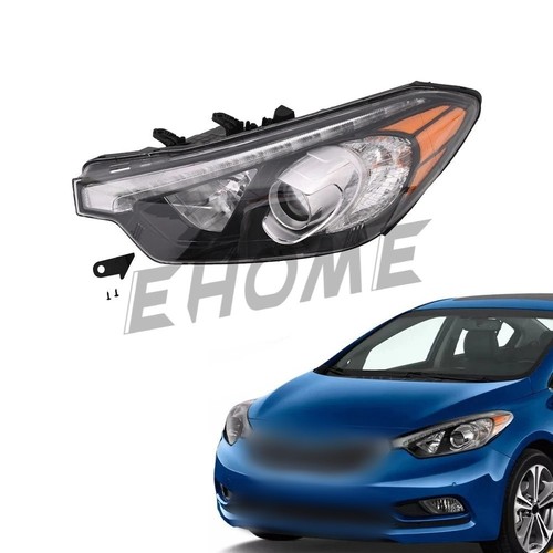 Left side headlight assembly - side,
