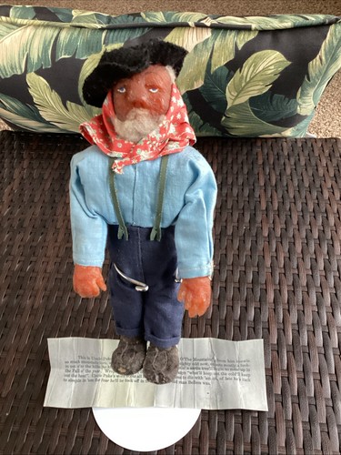 Vintage wax doll uncle - doll-uncle, poke