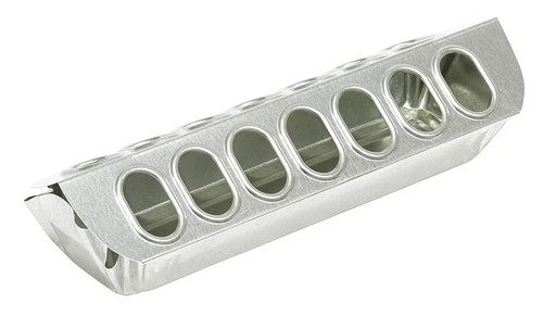 Miller galvanized slide - 12",
